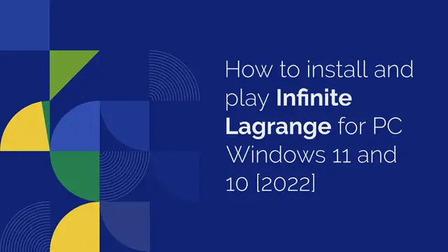 Video thumbnail for How to install and play Infinite Lagrange for PC Windows 11 and 10 [2022]