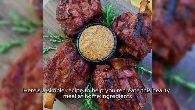 Video thumbnail for Bavarian Beer Hall Pork Shanks Recipe