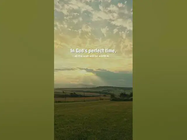 Video thumbnail for In God's Perfect Time