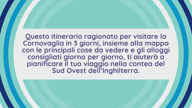 Video thumbnail for ITINERARIO CORNOVAGLIA DI 3 GIORNI: MAPPA E CONSIGLI PRATICI