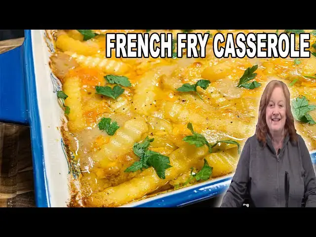 Video thumbnail for FRENCH FRY CASSEROLE, A Family Friendly Recipe