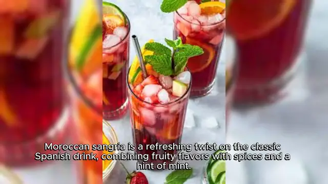 Video thumbnail for Moroccan Sangria Recipe