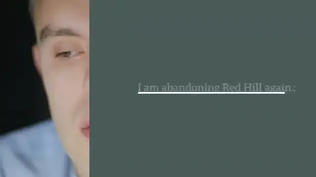 Video thumbnail for Abandoning Red Hill (Lumen5 version)