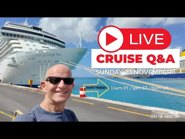 Video thumbnail for Cruise Q&A Live: Sunday 23 November (10am PT/ 1pm ET/ 6pm UK)