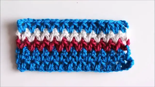 Video thumbnail for Crochet  V Stitch Made Easy