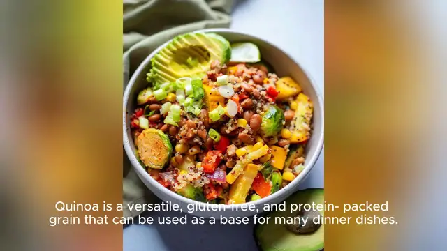 Video thumbnail for quinoa recipe for dinner