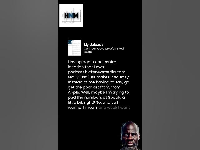 Video thumbnail for Own Your Own Podcast Platform Real Estate