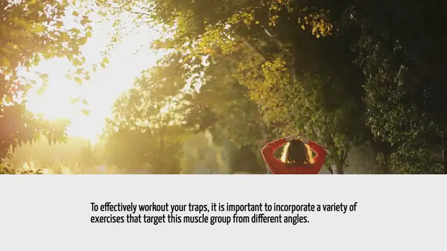 Video thumbnail for How To Workout Traps