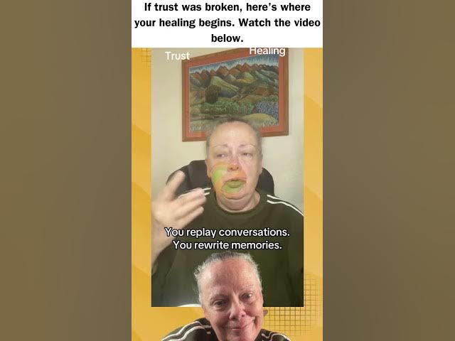Video thumbnail for If trust was broken, here's where your healing begins. Watch the video below.