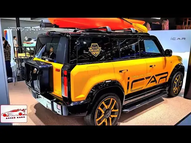 Video thumbnail for All-electric Chery iCar 03  with 501 km range.