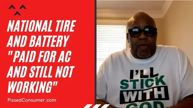 'Video thumbnail for National Tire and Battery Reviews - Paid for AC and Still Not Working'