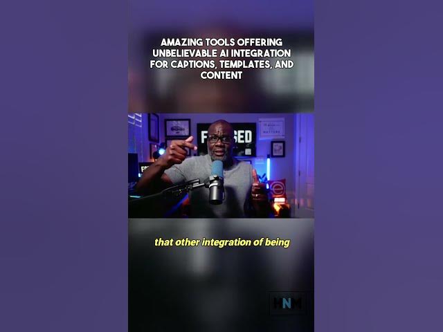 Video thumbnail for Amazing New Generative AI Tool For Content Creators - @minvo_pro