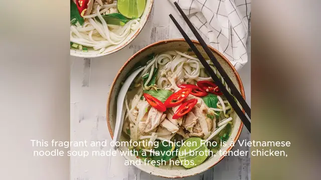 Video thumbnail for chicken pho recipe