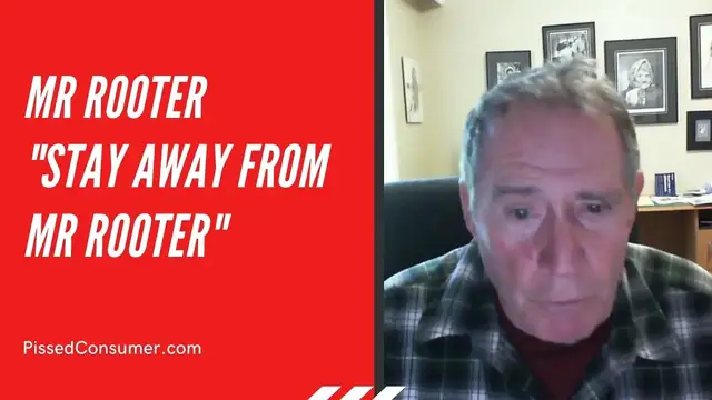 Video thumbnail for Mr Rooter Reviews - Stay away from MrRooter