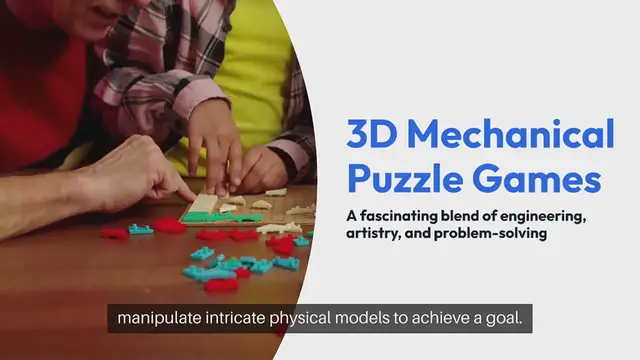 Video thumbnail for 3D Mechanical Puzzle Games