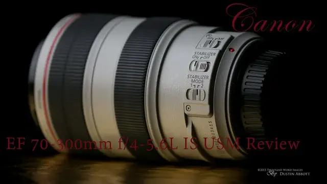 Canon EF 70-300mm f/4-5.6L IS Review - DustinAbbott.net