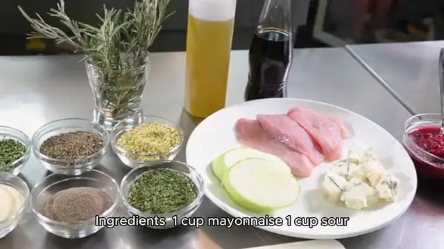 Video thumbnail for veggie dip recipe