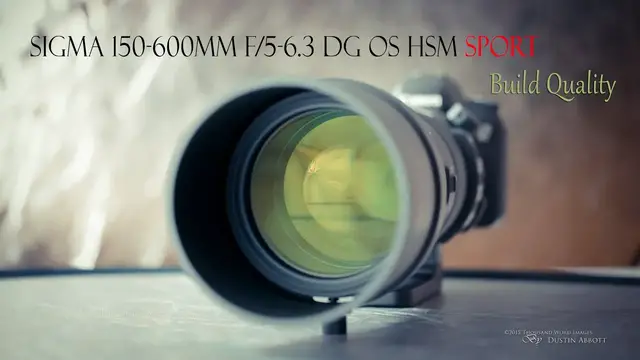 Video thumbnail for Sigma 150-600mm f/5-6.3 OS HSM Sport Telephoto - Professional Build Quality