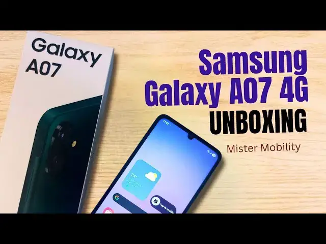 Video thumbnail for Samsung Galaxy A07 4G Unboxing