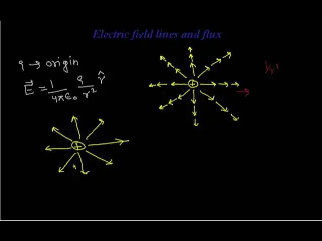 'Video thumbnail for Electric field lines'