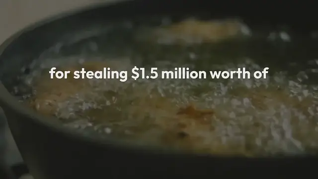 Video thumbnail for "Cafeteria Worker Sentenced to 9 Years for Stealing $1.5 Million Worth of Chicken Wings from School District"