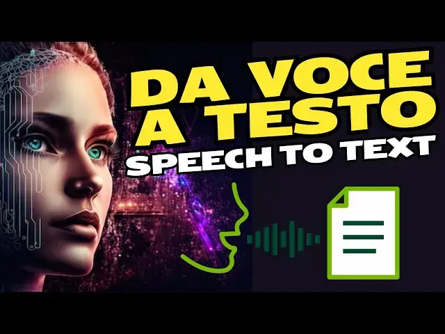 Video thumbnail for TRASFORMA LA TUA VOCE IN TESTO CON LE AI -  CHATGPT E PYTHON -  LE MAGIE DELLE AI #chatgpt #python