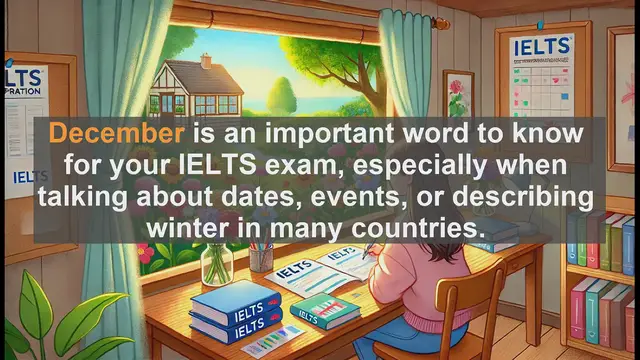 Video thumbnail for 2500 Must Know IELTS 5.5 Vocabulary - December: Key Vocabulary for IELTS Success