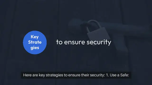 'Video thumbnail for Safe Practices for Storing Valuables'