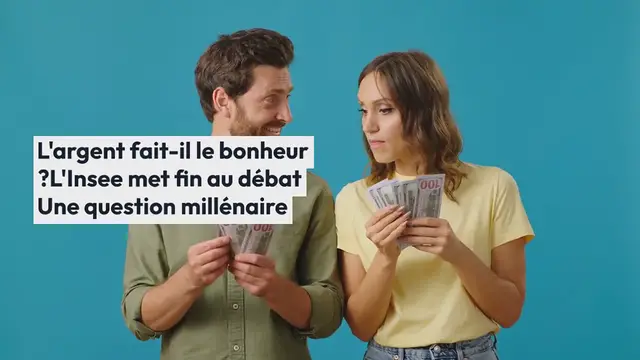 Video thumbnail for L’argent fait-il le bonheur ? L’Insee met fin au débat