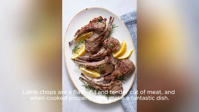 Video thumbnail for lamb chops recipe