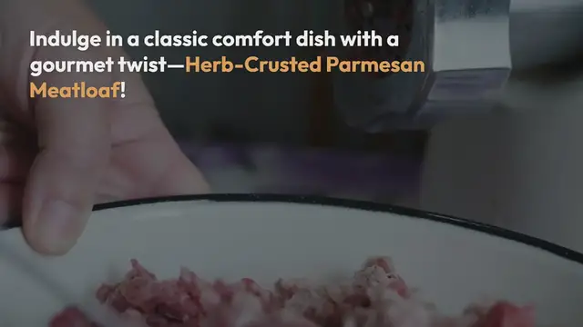 Video thumbnail for Herb-Crusted Parmesan Meatloaf