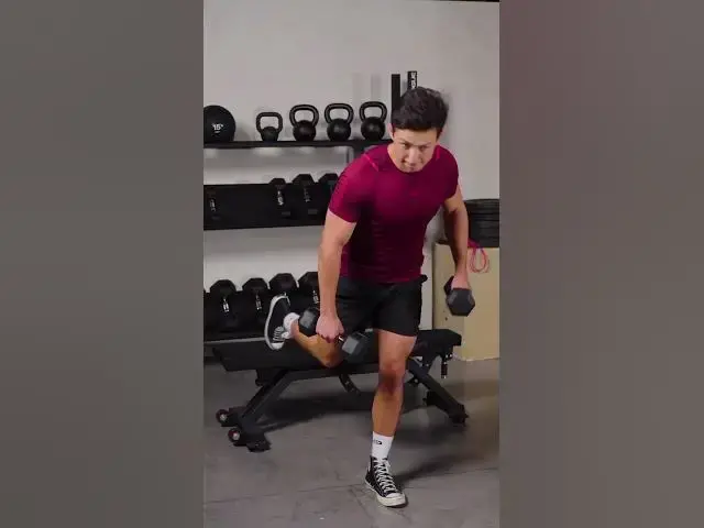 Video thumbnail for Split Squat Struggles | Myprotein #shorts