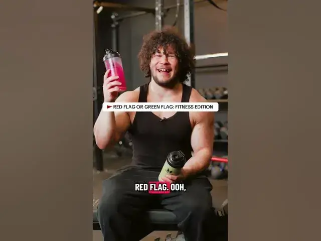 Video thumbnail for Red flag 🚩or Green flag ✅: fitness edition |  #myprotein #gym #trend