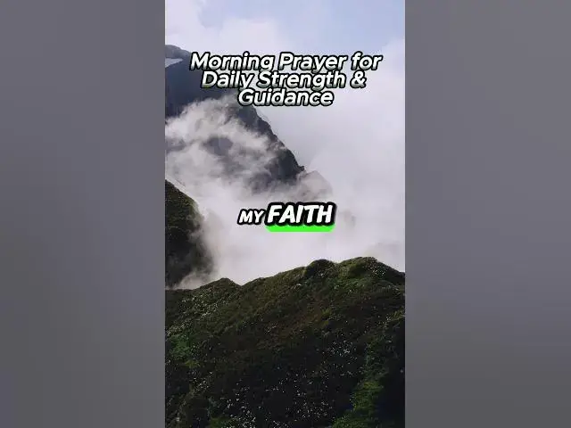 Video thumbnail for Courage for the Day - Christian Morning Prayers #christianmotivation #morningprayer #jesuslovesyou
