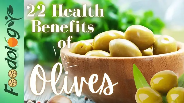 Video thumbnail for 22 Health Benefits of Olives | Foodology by Dr. |