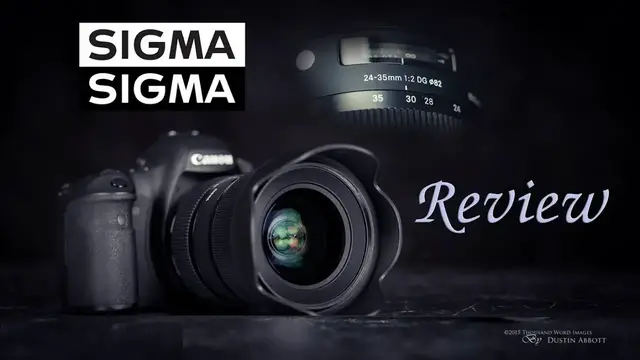 Video thumbnail for Sigma 24-35mm f/2 DG HSM Art Lens Review
