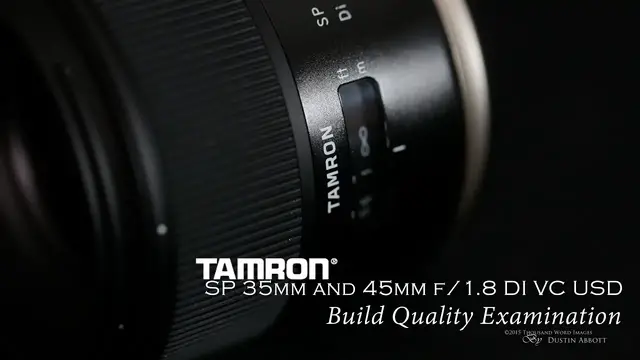 レンズ(単焦点) TAMRON - TAMRON SP 35mm F/1.8 Di VC USD for Nikon Tamron SP 35mm f/1.8 Di VC USD Lens for Canon EF AFF012C-700 B&H