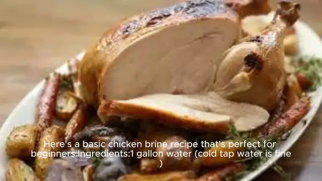 Video thumbnail for chicken brine recipe
