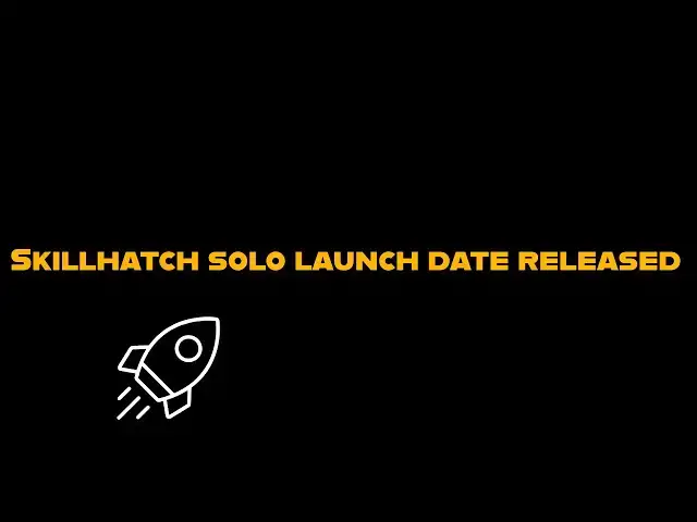 Video thumbnail for Launch date for skillhatch solo released! join the waitlist now #skillhatch solo #mindset