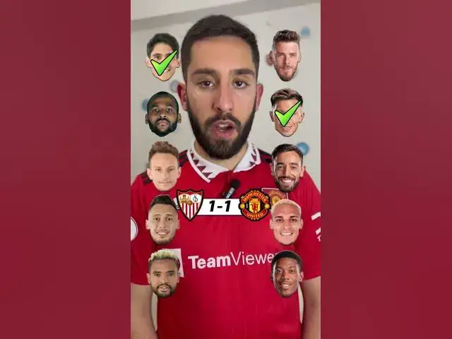 Video thumbnail for Sevilla vs Manchester United One Vs One #europaleague #football #manchesterunited #sevilla