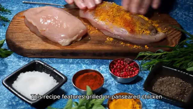 Video thumbnail for chicken wrap recipe