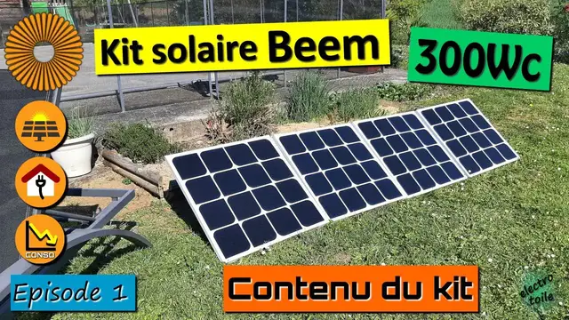 Video thumbnail for Kit solaire Beem 300Wc ☀ Partie 1 Découverte du kit photovoltaïque et de son contenu