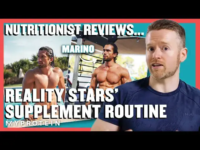 'Video thumbnail for Nutritionist Reacts To Supplements Taken By @MarinoKatsouris | Myprotein'