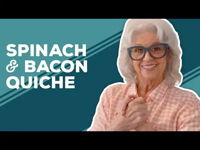 Video thumbnail for Love & Best Dishes: Spinach & Bacon Quiche Recipe | How To Make Quiche Easy Recipe