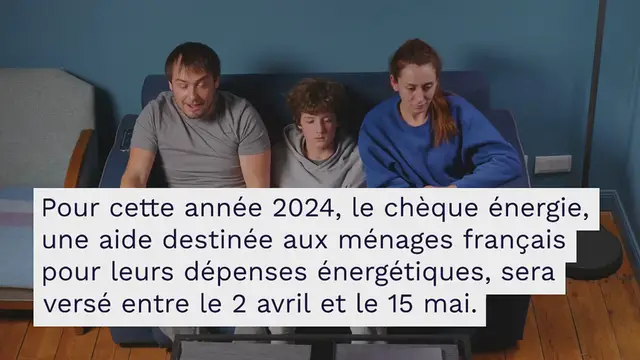 Video thumbnail for Chèque Énergie 2024 : Découvrez le montant et les dates de Versement