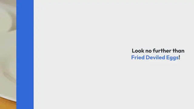 Video thumbnail for Fried Deviled Eggs