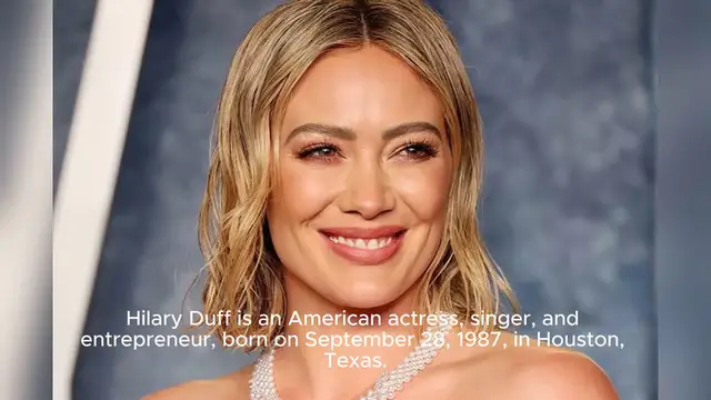 Video thumbnail for Hilary Duff