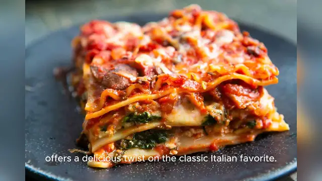 Video thumbnail for Vegetarian lasagna