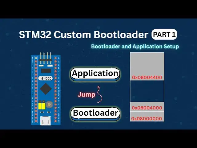 Video thumbnail for STM32 Custom Bootloader (Part 1): Flash Layout and Application Jump