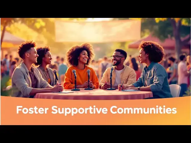 Video thumbnail for How to Build a Supportive Community (Real Talk)